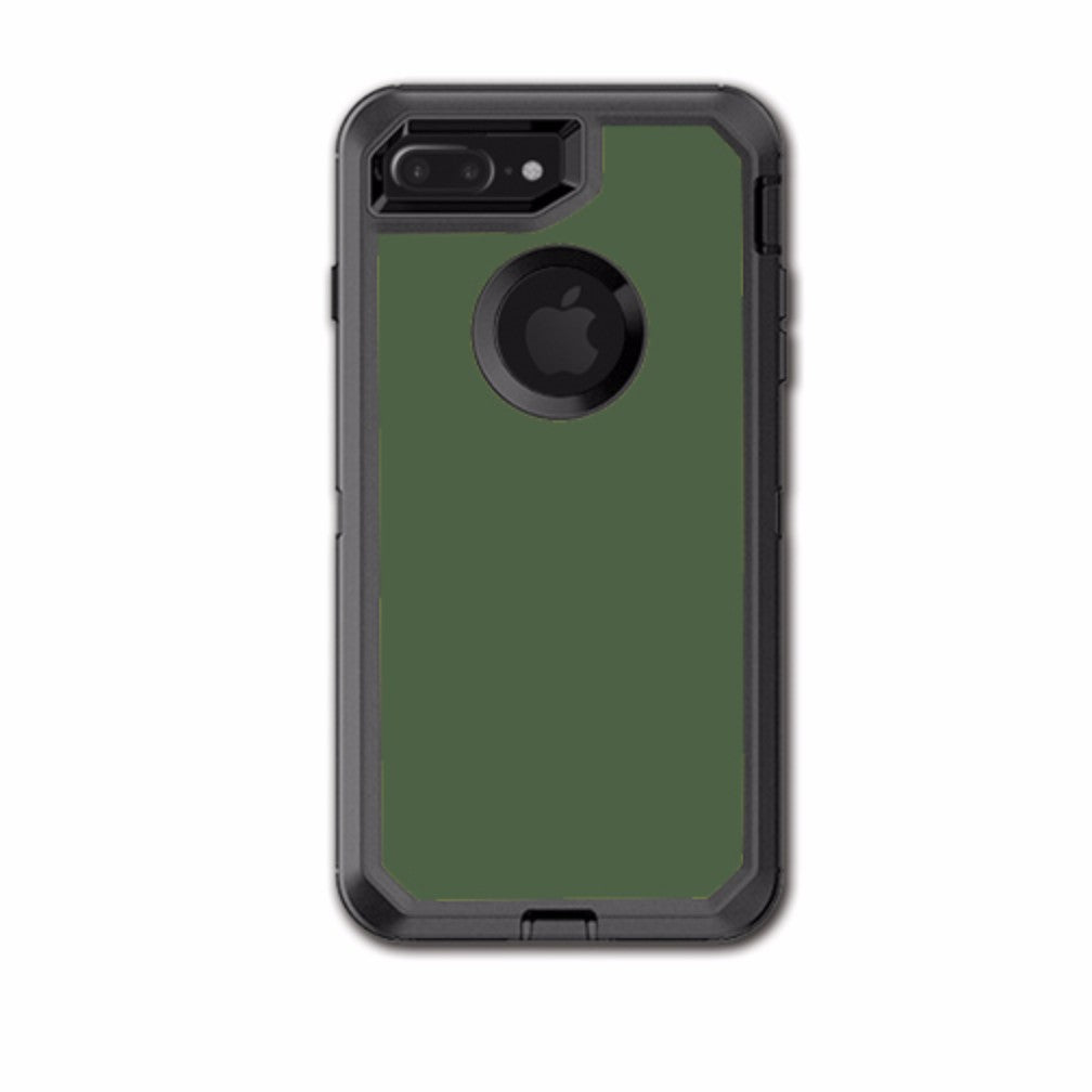  Solid Olive Green Otterbox Defender iPhone 7+ Plus or iPhone 8+ Plus Skin
