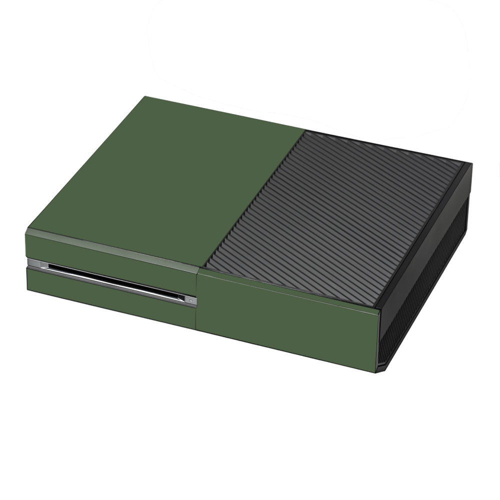  Solid Olive Green Microsoft Xbox One Skin