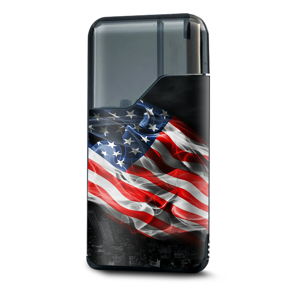  American Flag Waving Suorin Air Skin