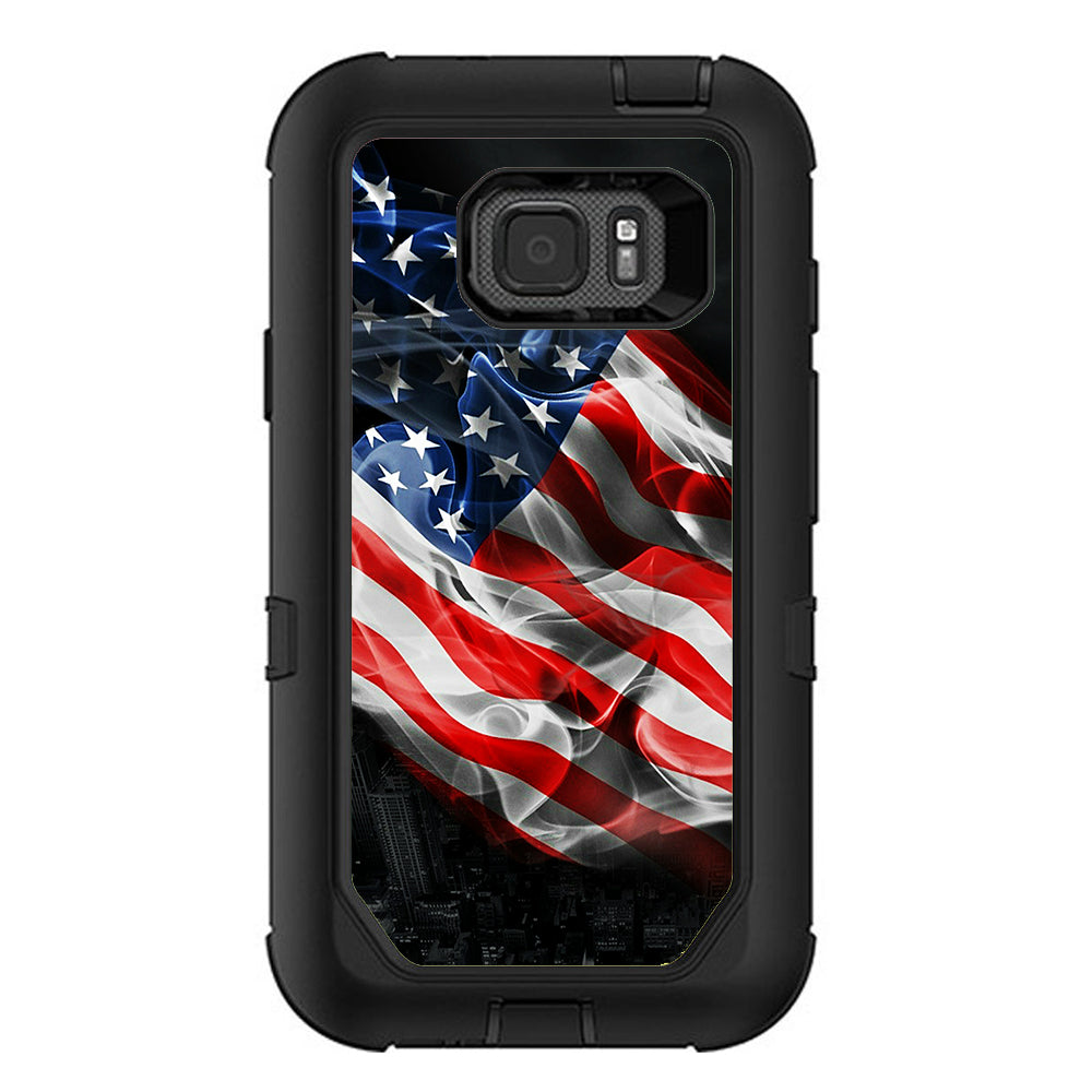  American Flag Waving Otterbox Defender Samsung Galaxy S7 Active Skin