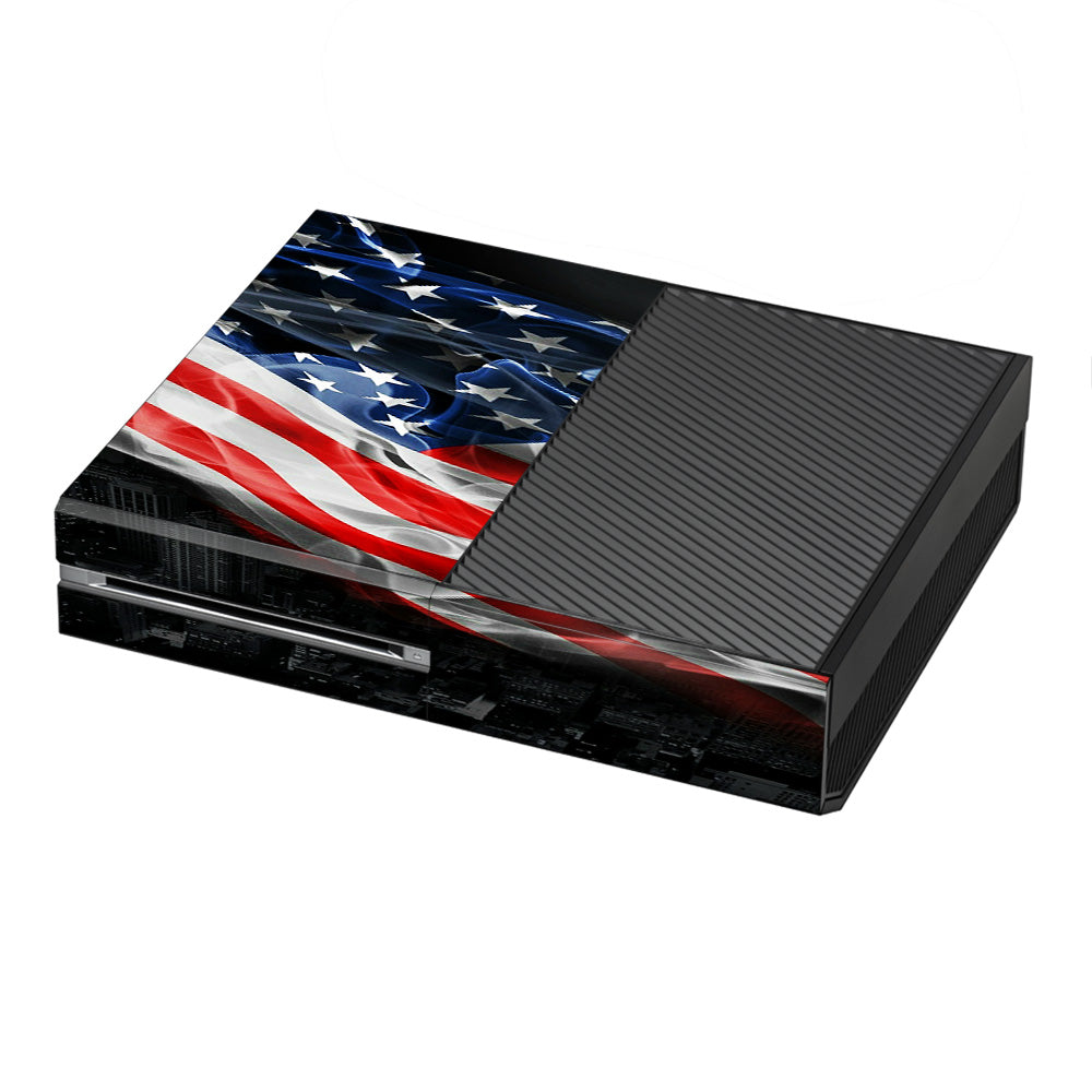  American Flag Waving Microsoft Xbox One Skin