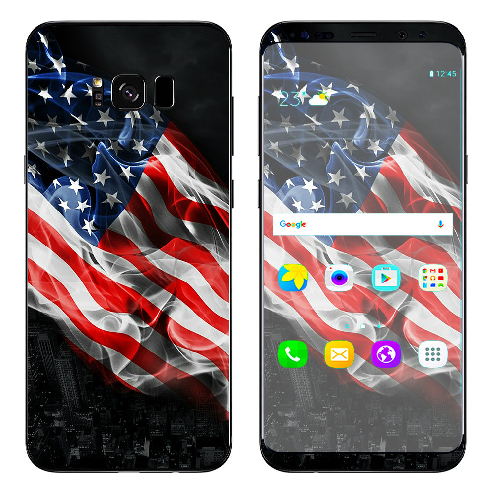  American Flag Waving Samsung Galaxy S8 Plus Skin