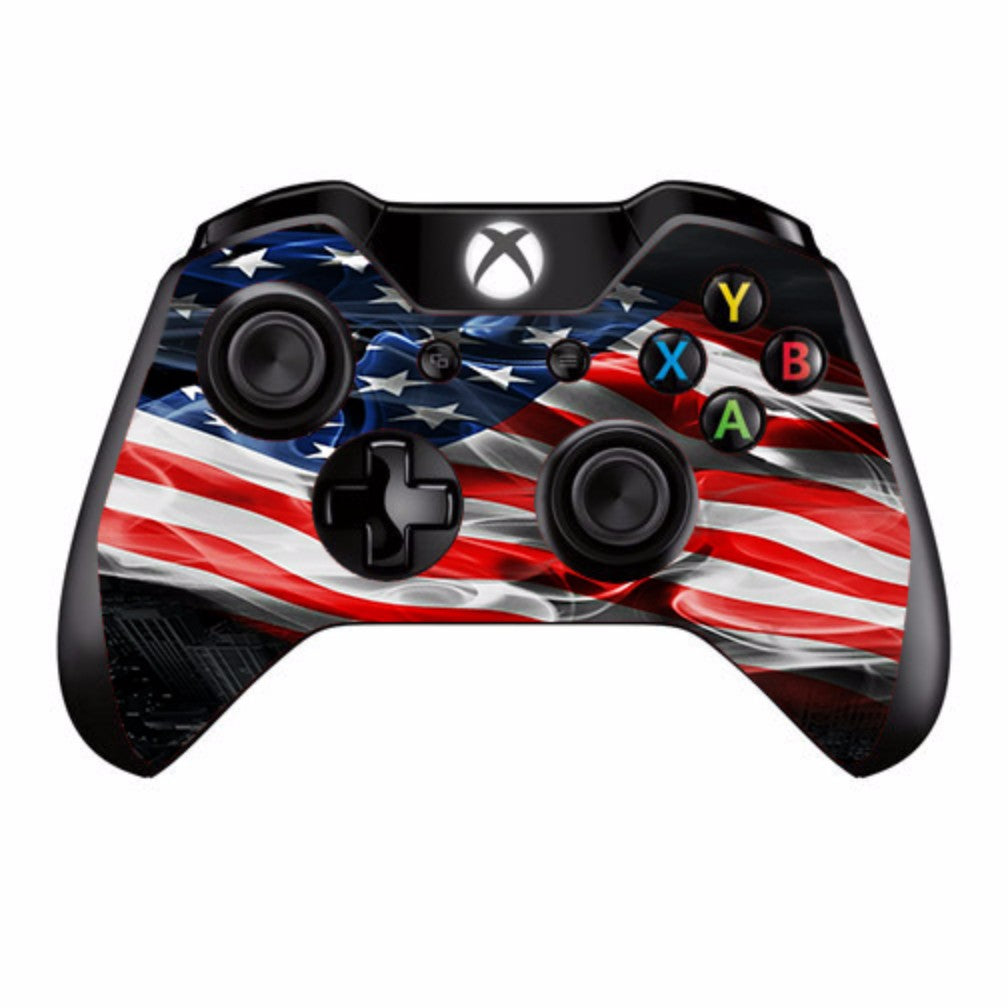  American Flag Waving Microsoft Xbox One Controller Skin