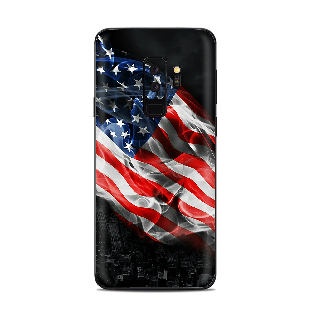  American Flag Waving Samsung Galaxy S9 Plus Skin