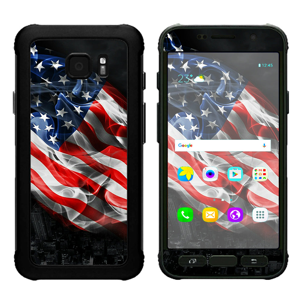  American Flag Waving Samsung Galaxy S7 Active Skin