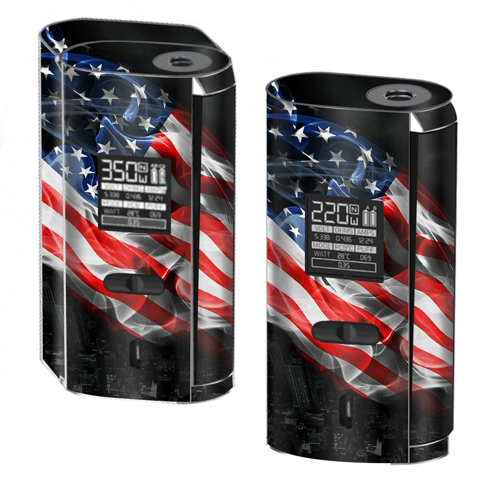  American Flag Waving Smok GX2/4 350w Skin