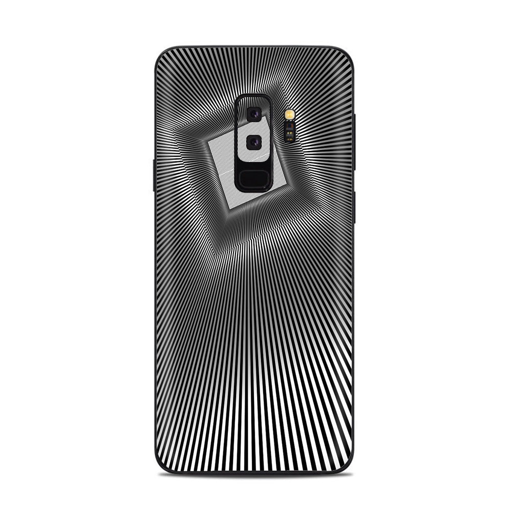  Abstract Lines And Square Samsung Galaxy S9 Plus Skin