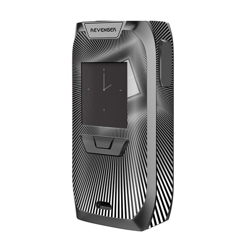  Abstract Lines And Square Vaporesso Revenger Skin