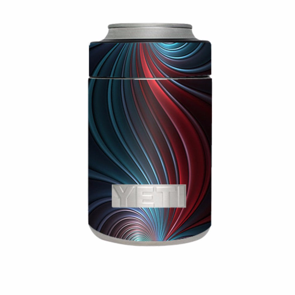  Colorful Swirl Yeti Rambler Colster Skin