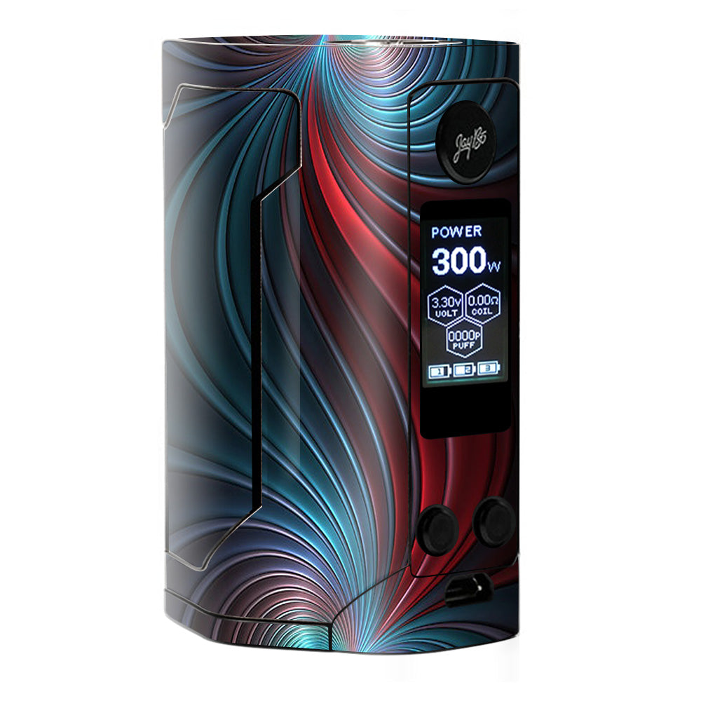  Colorful Swirl Wismec RX Gen 3 Skin