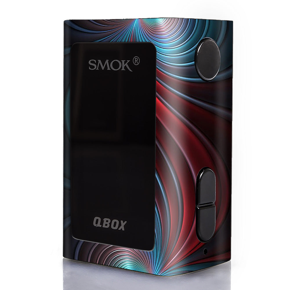  Colorful Swirl Smok Q-Box Skin
