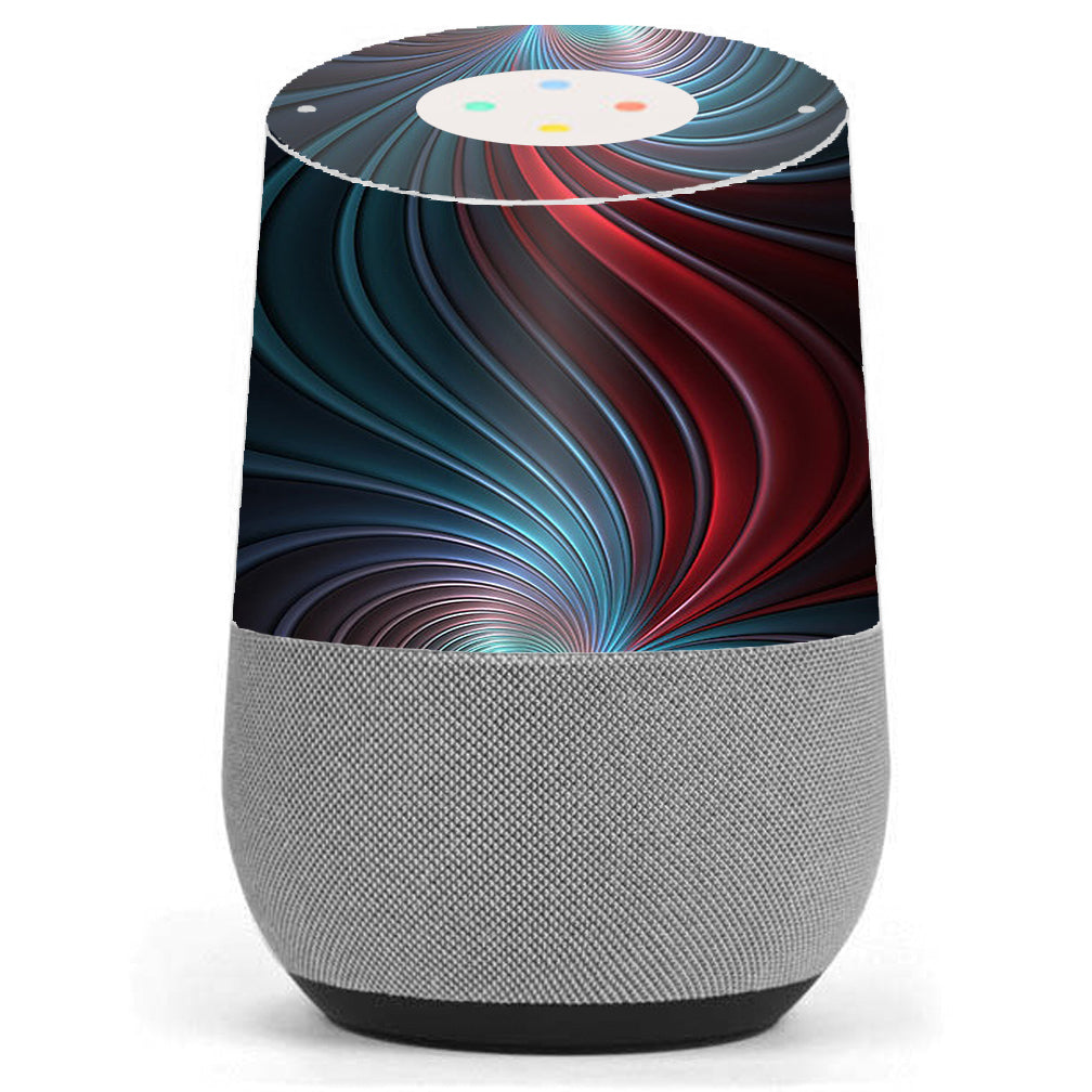  Colorful Swirl Google Home Skin