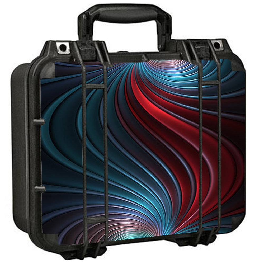  Colorful Swirl Pelican Case 1400 Skin