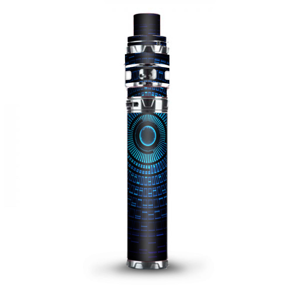  Abstract Blue Vortex Stick Prince TFV12 Smok Skin