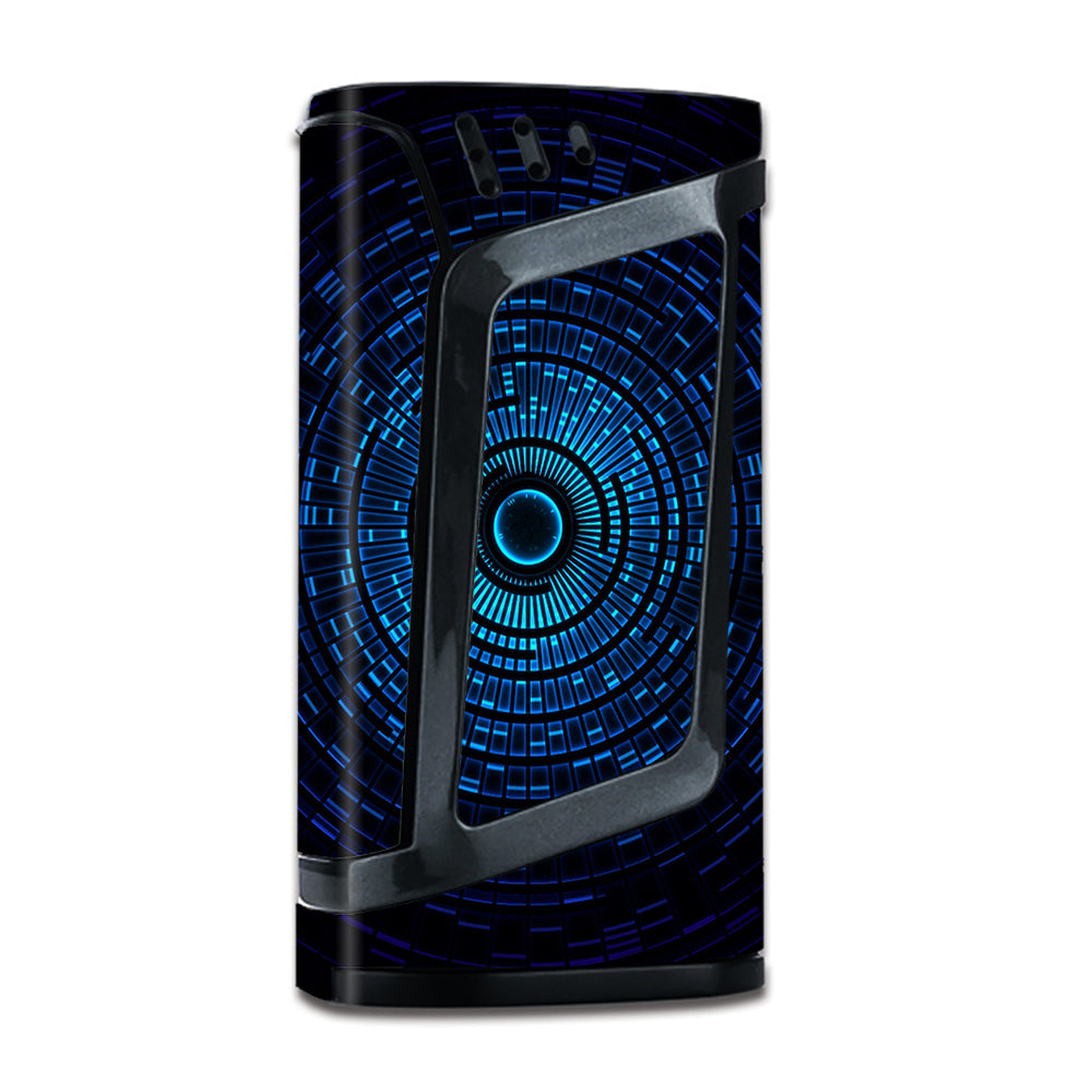 Abstract Blue Vortex Smok Alien 220W Skin