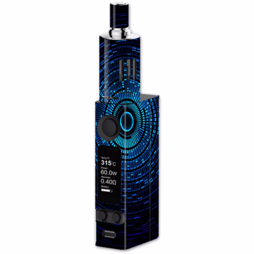  Abstract Blue Vortex Joyetech eVic VTC Mini Skin