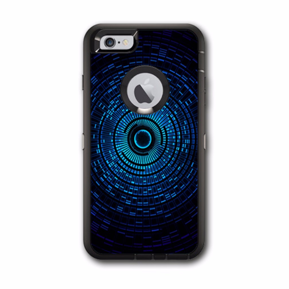  Abstract Blue Vortex Otterbox Defender iPhone 6 PLUS Skin