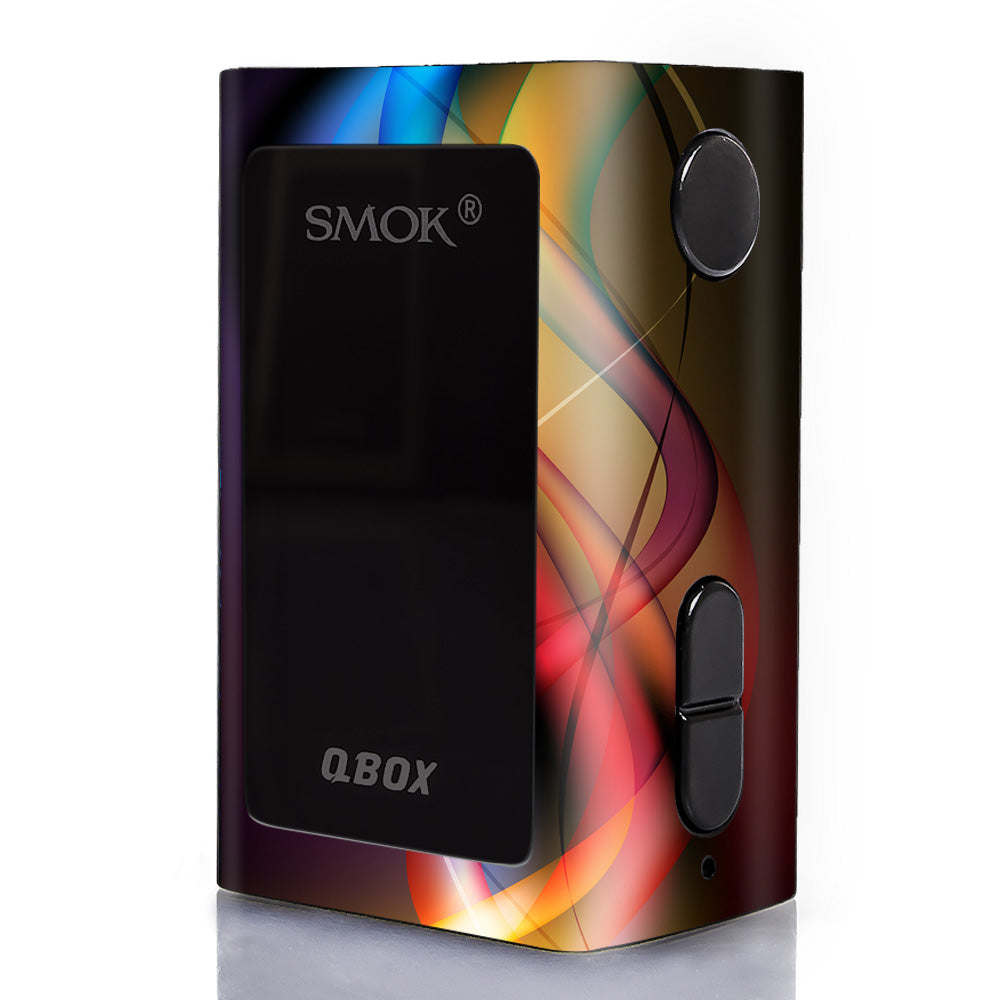  Smoke Faded Lines Smok Q-Box Skin