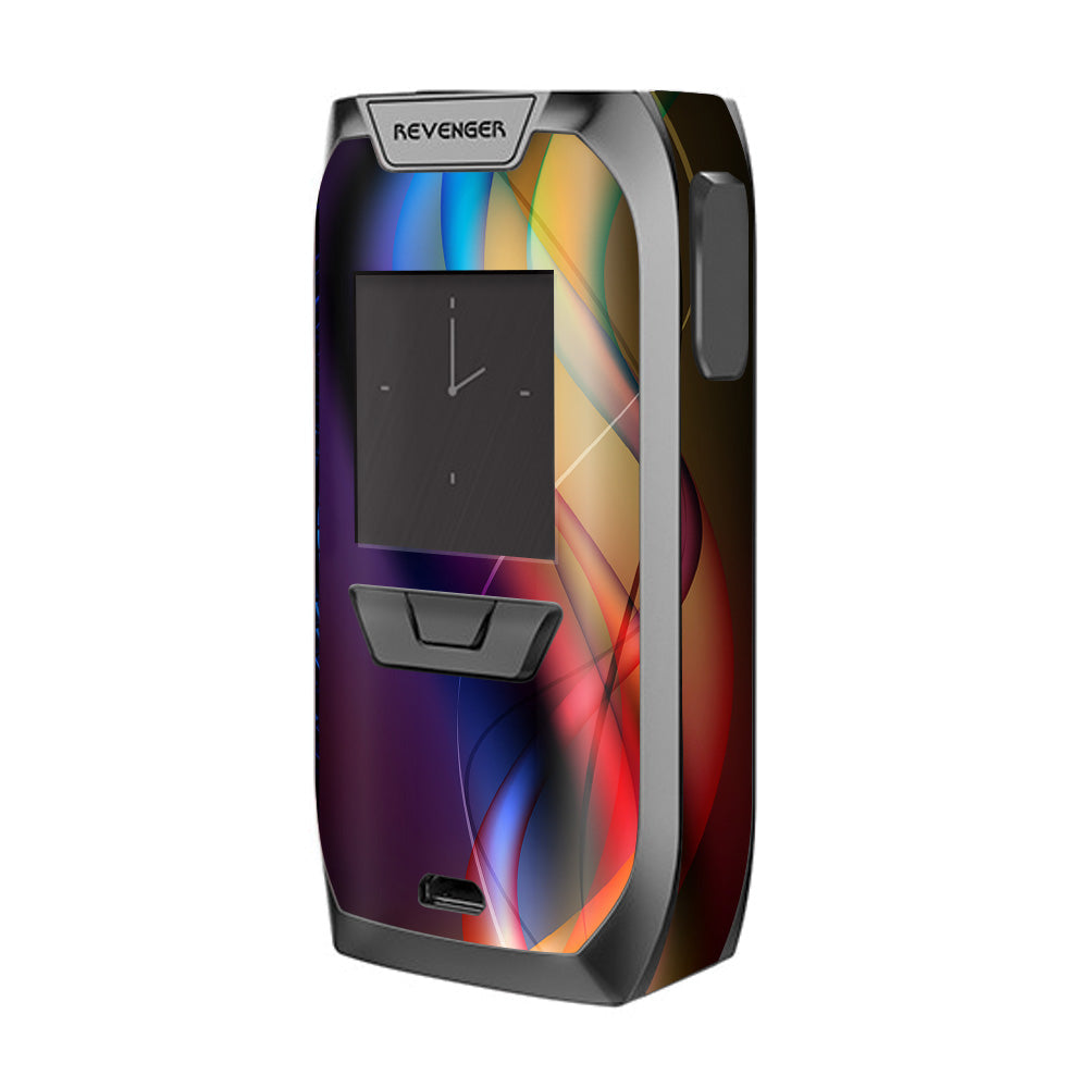  Smoke Faded Lines Vaporesso Revenger Skin