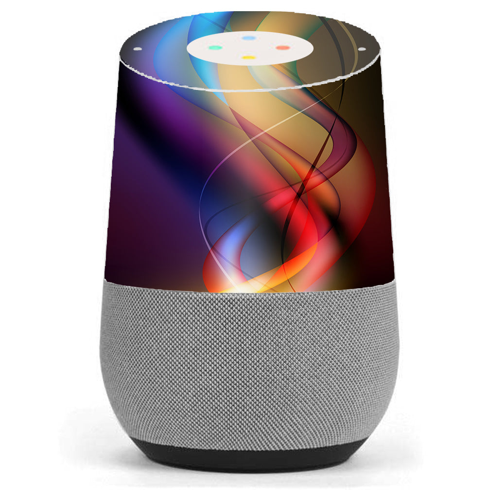  Smoke Faded Lines Google Home Skin