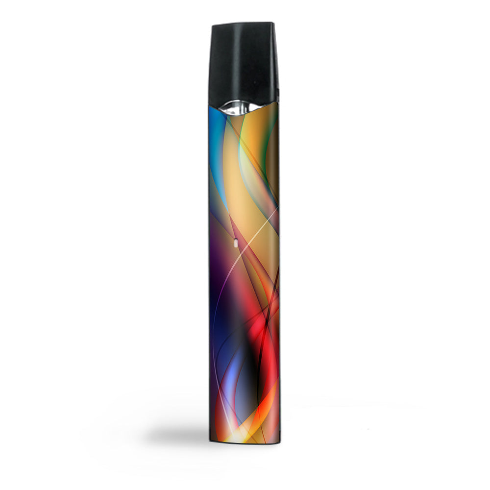  Smoke Faded Lines Smok Infinix Ultra Portable Skin