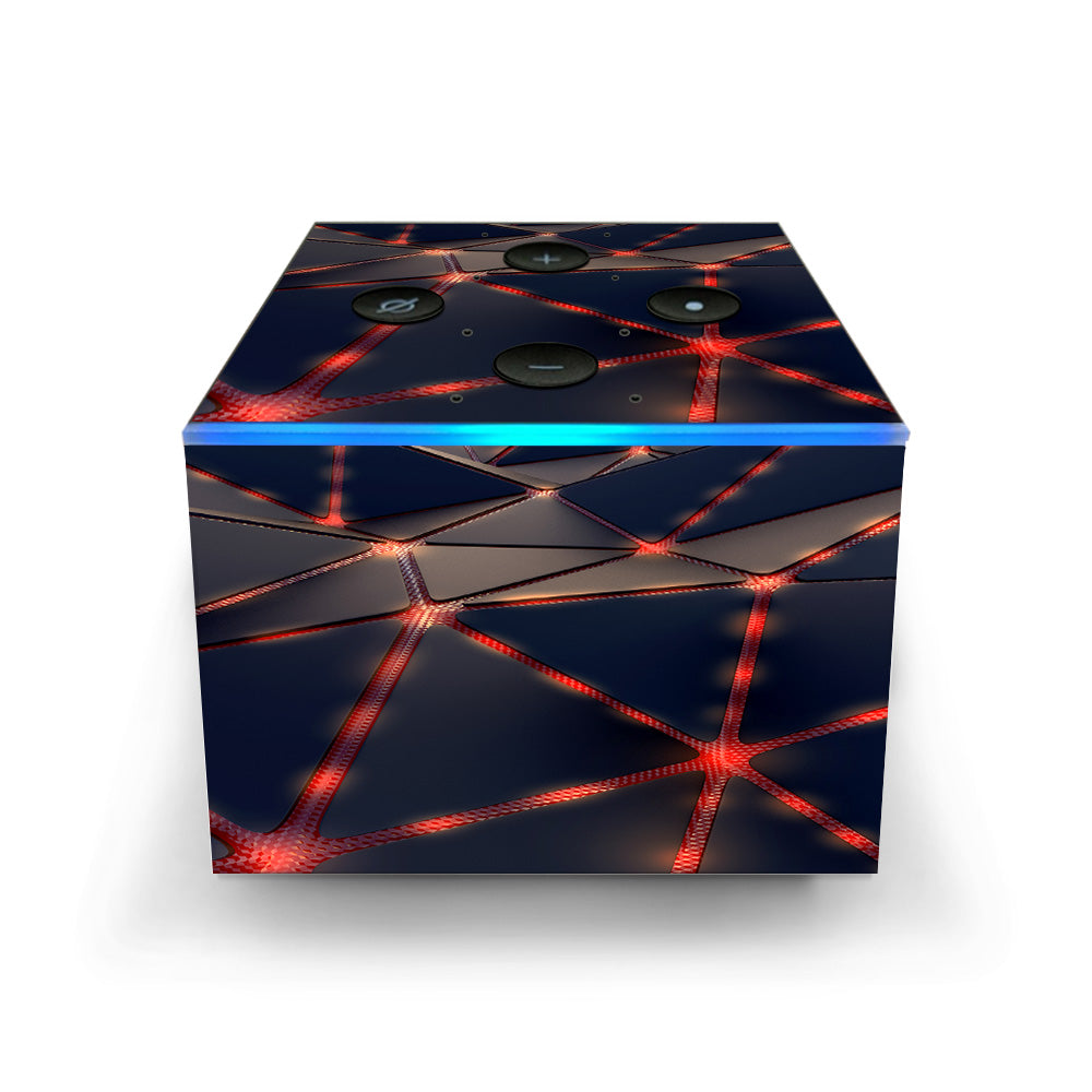  Retro Abstract Art Amazon Fire TV Cube Skin