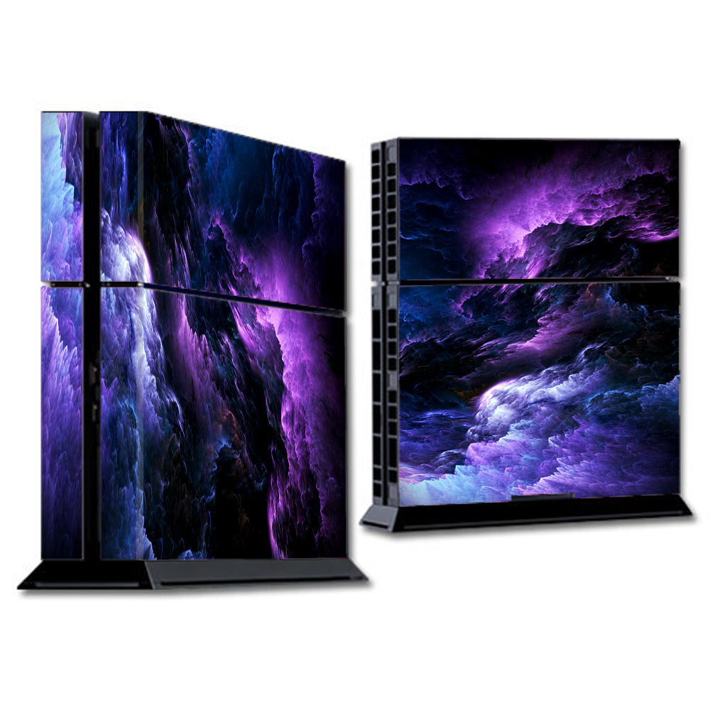  Purple Storm Clouds Sony Playstation PS4 Skin