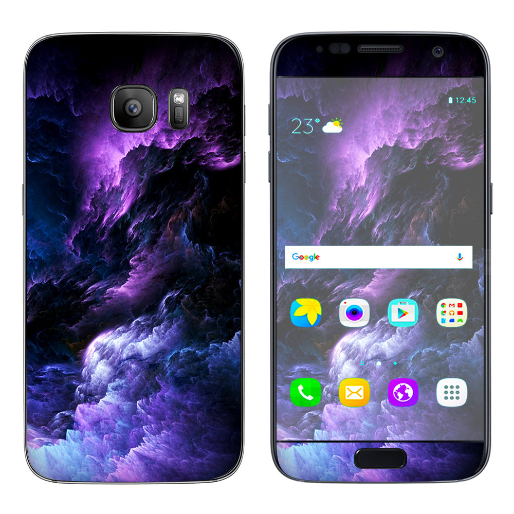  Purple Storm Clouds Samsung Galaxy S7 Skin