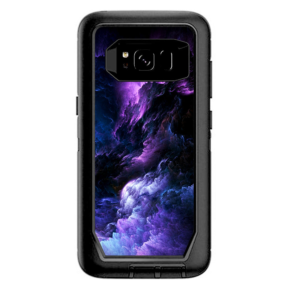  Purple Storm Clouds Otterbox Defender Samsung Galaxy S8 Skin