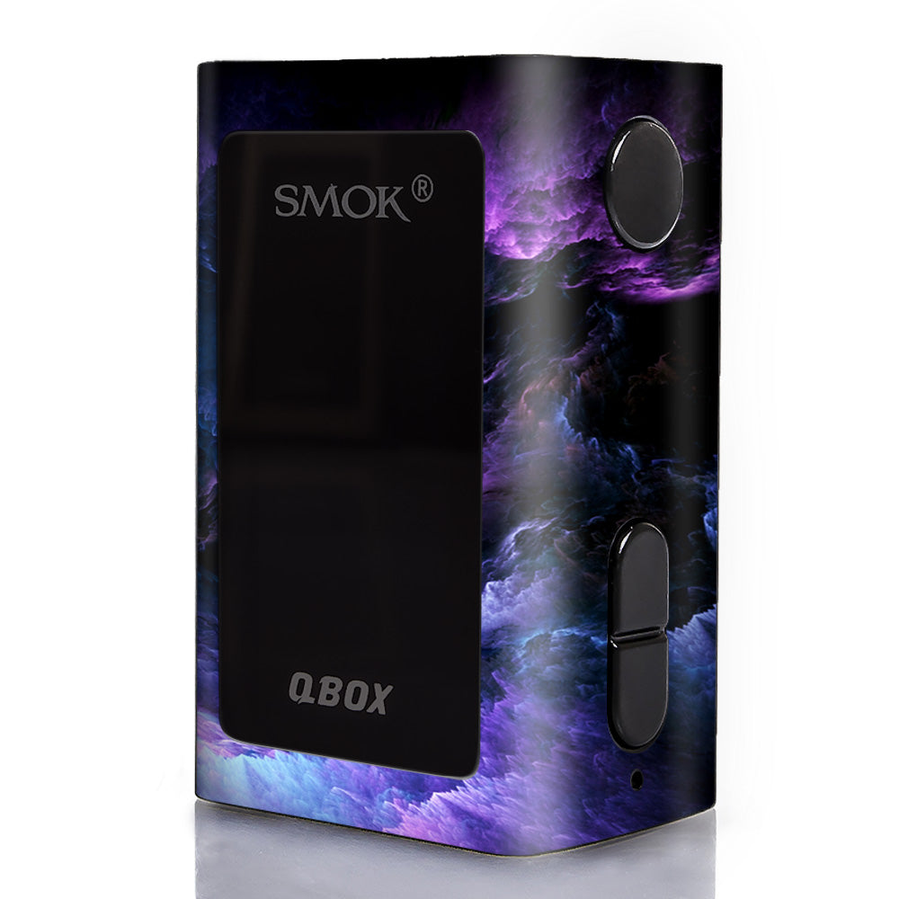  Purple Storm Clouds Smok Q-Box Skin