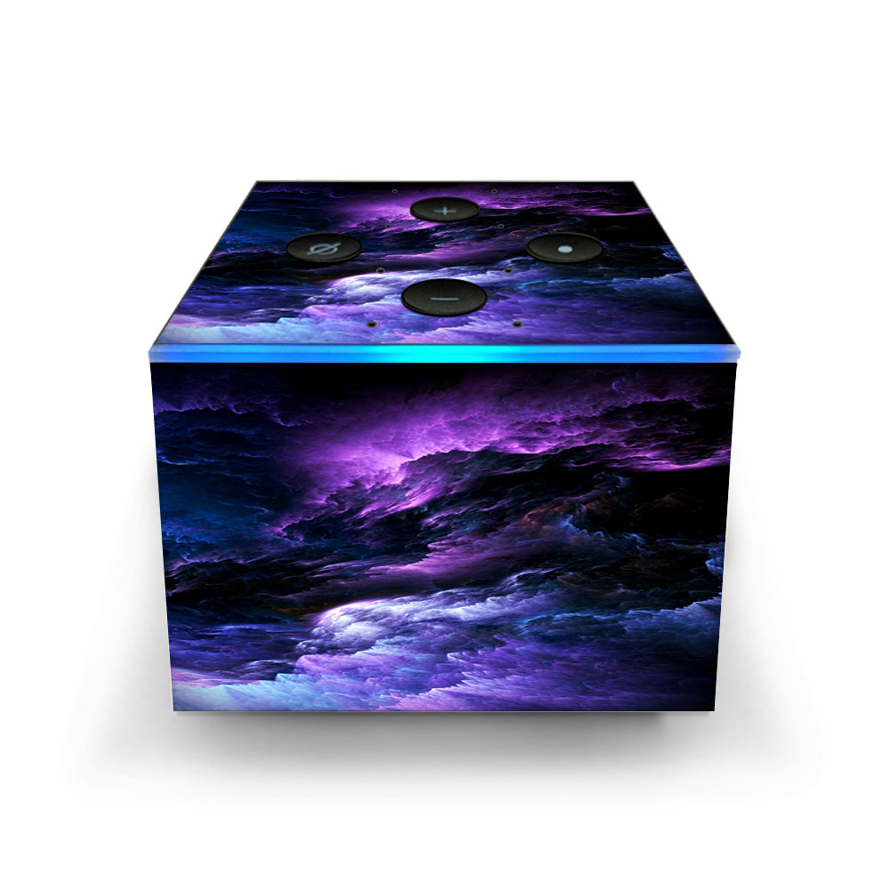  Purple Storm Clouds Amazon Fire TV Cube Skin