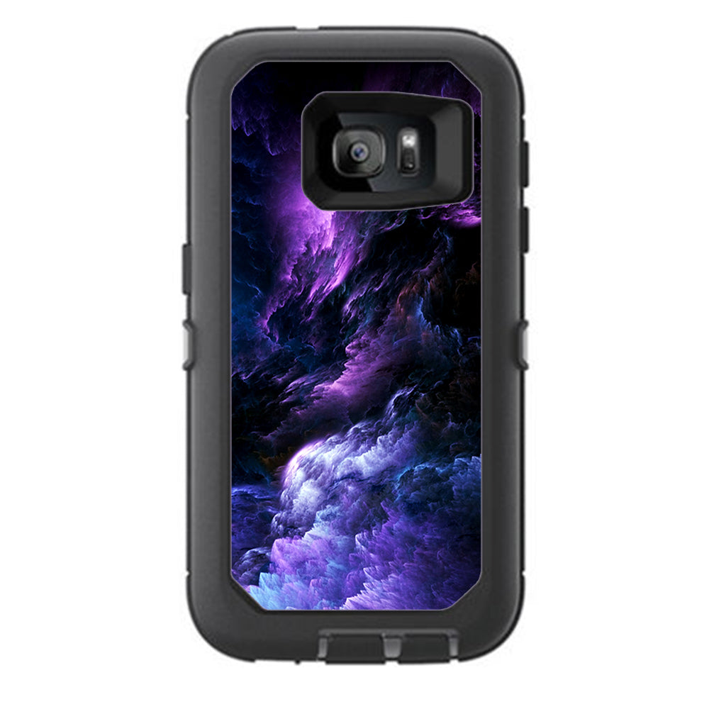  Purple Storm Clouds Otterbox Defender Samsung Galaxy S7 Skin