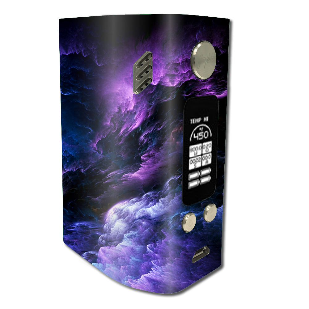  Purple Storm Clouds Wismec Reuleaux RX300 Skin