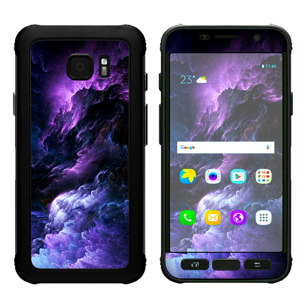  Purple Storm Clouds Samsung Galaxy S7 Active Skin