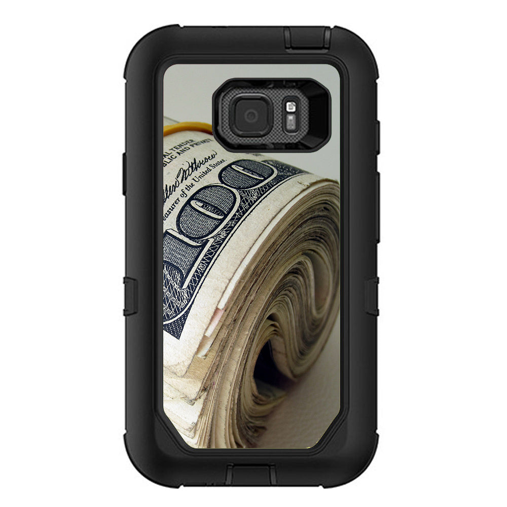  Money Roll, Dollar Dollar Bill Otterbox Defender Samsung Galaxy S7 Active Skin