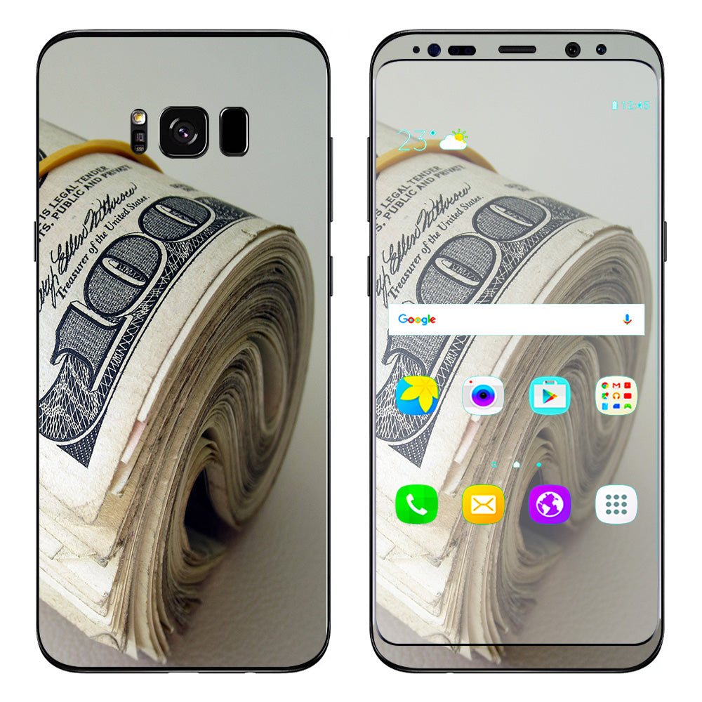  Money Roll, Dollar Dollar Bill Samsung Galaxy S8 Plus Skin