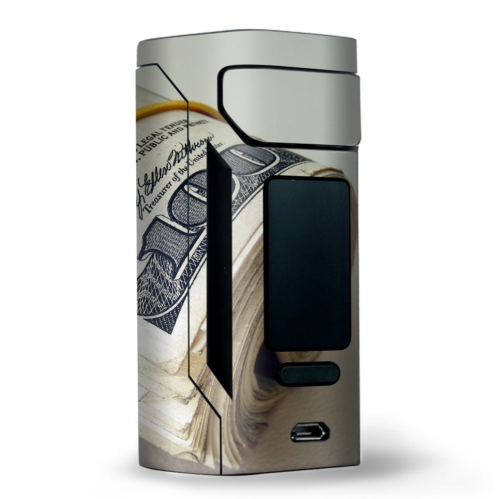  Money Roll, Dollar Dollar Bill Wismec RX2 20700 Skin