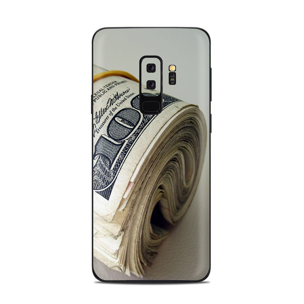  Money Roll, Dollar Dollar Bill Samsung Galaxy S9 Plus Skin