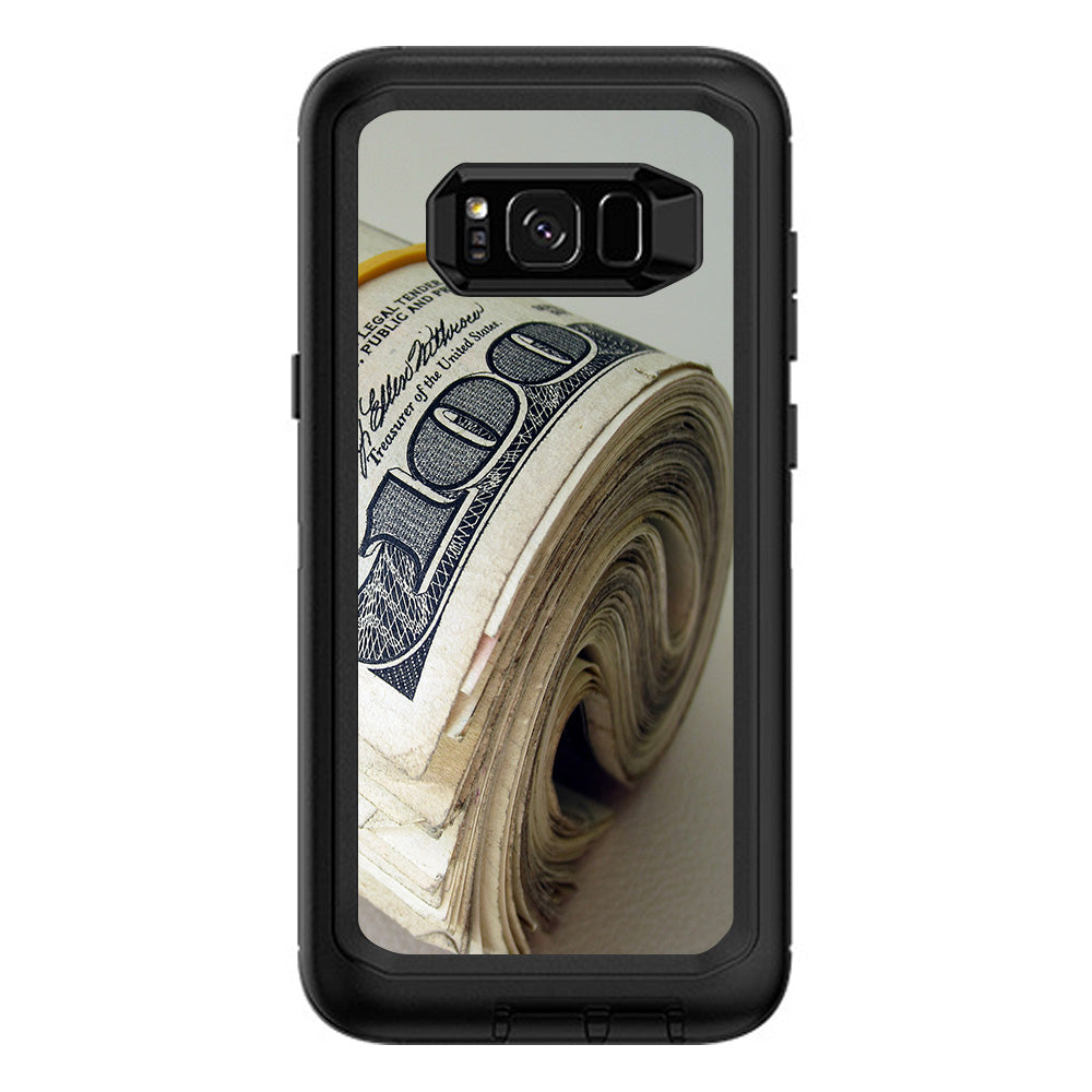  Money Roll, Dollar Dollar Bill Otterbox Defender Samsung Galaxy S8 Plus Skin