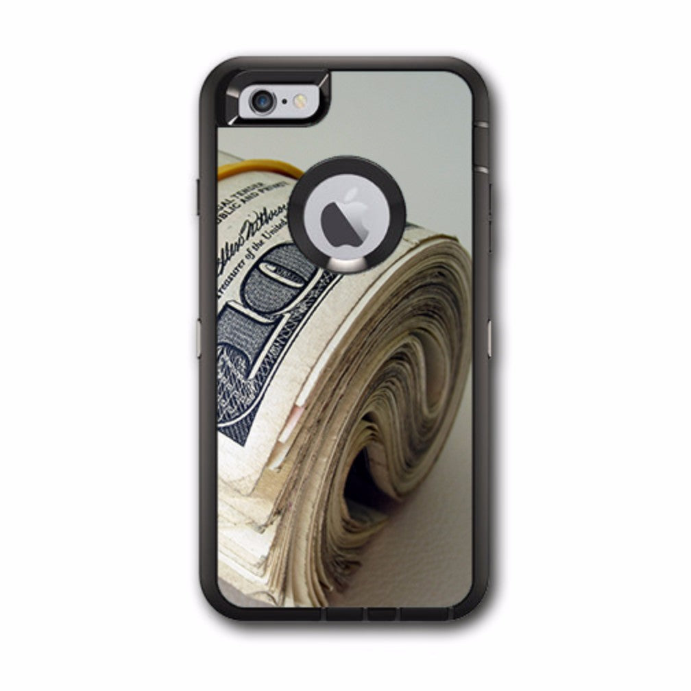  Money Roll, Dollar Dollar Bill Otterbox Defender iPhone 6 PLUS Skin