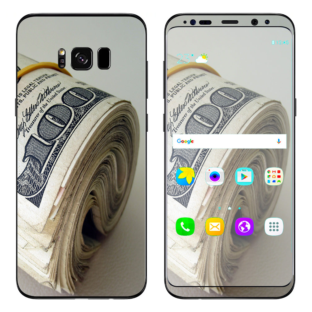  Money Roll, Dollar Dollar Bill Samsung Galaxy S8 Skin
