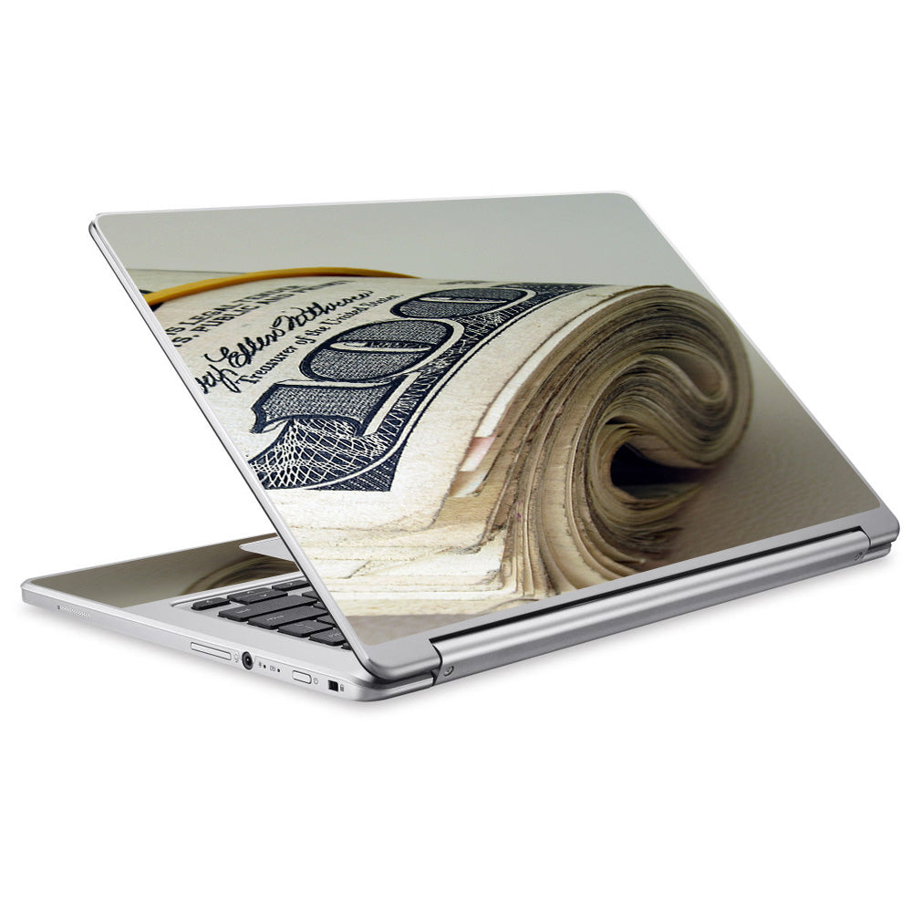  Money Roll, Dollar Dollar Bill Acer Chromebook R13 Skin