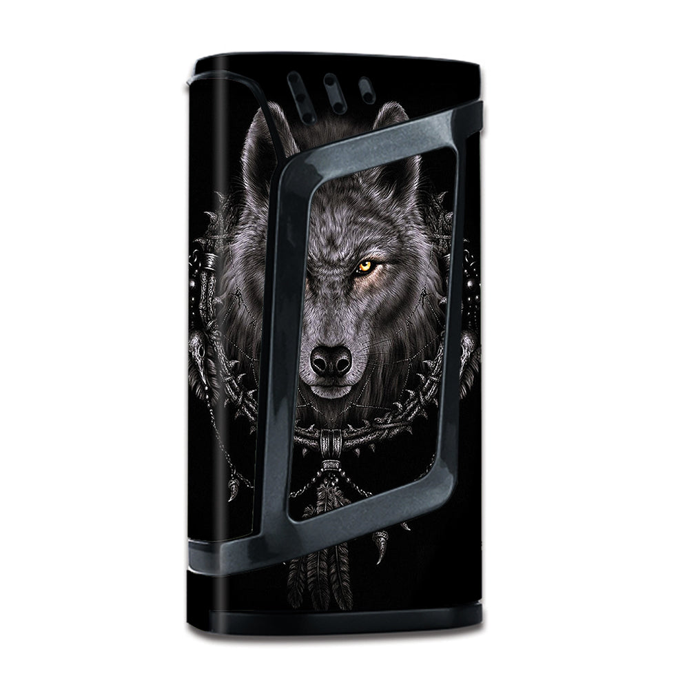  Wolf Dreamcatcher Back White Smok Alien 220W Skin