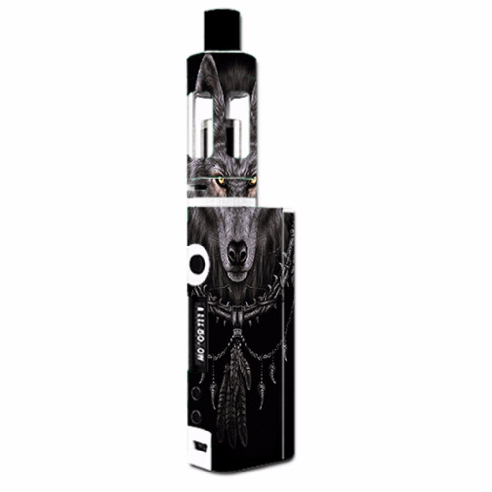  Wolf Dreamcatcher Back White Kangertech Subox mini Skin