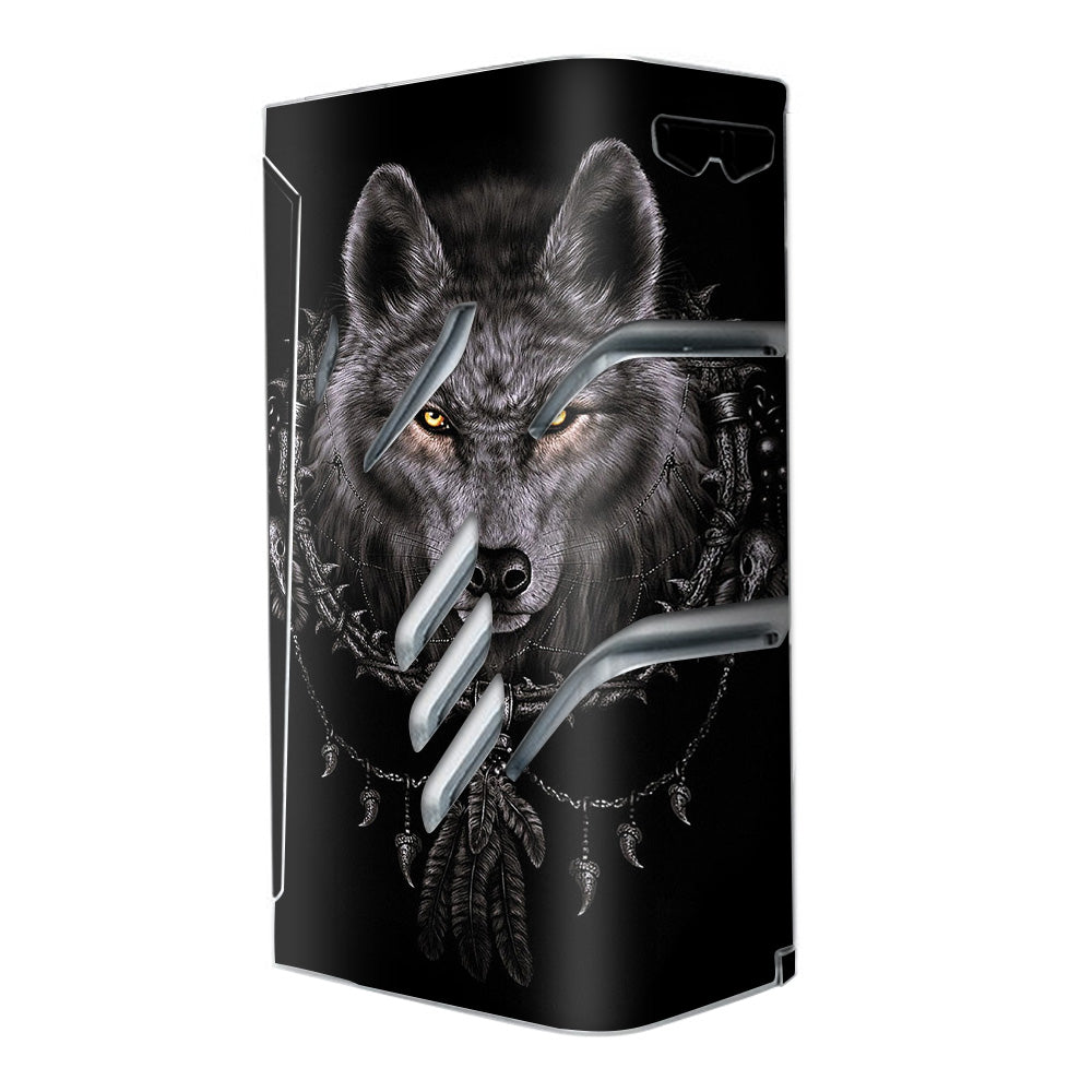  Wolf Dreamcatcher Back White Smok T-Priv Skin
