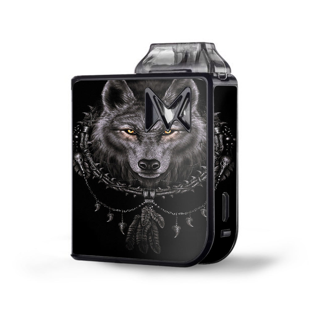  Wolf Dreamcatcher Back White Mipod Mi Pod Skin