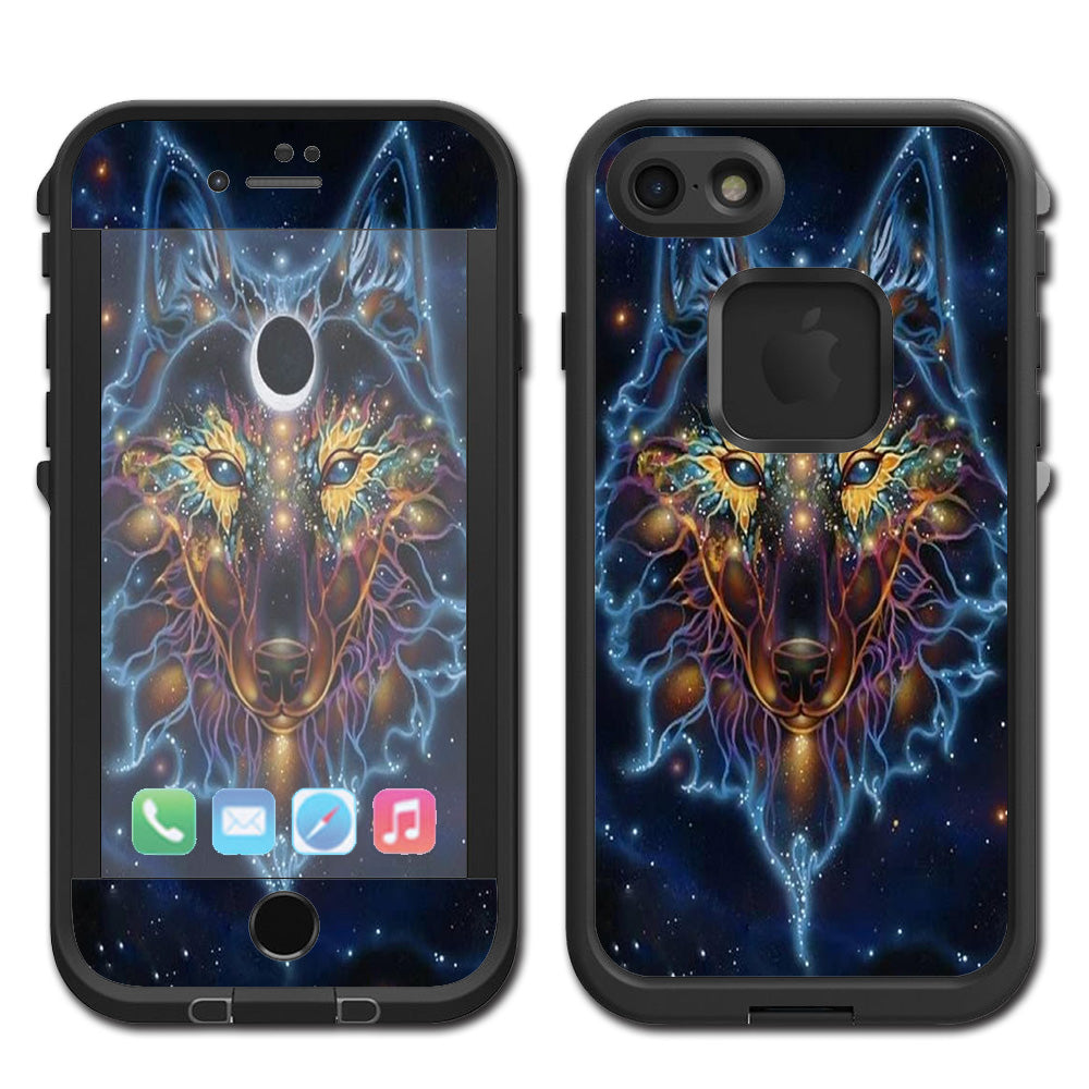  Wolf Dreamcatcher Color Lifeproof Fre iPhone 7 or iPhone 8 Skin