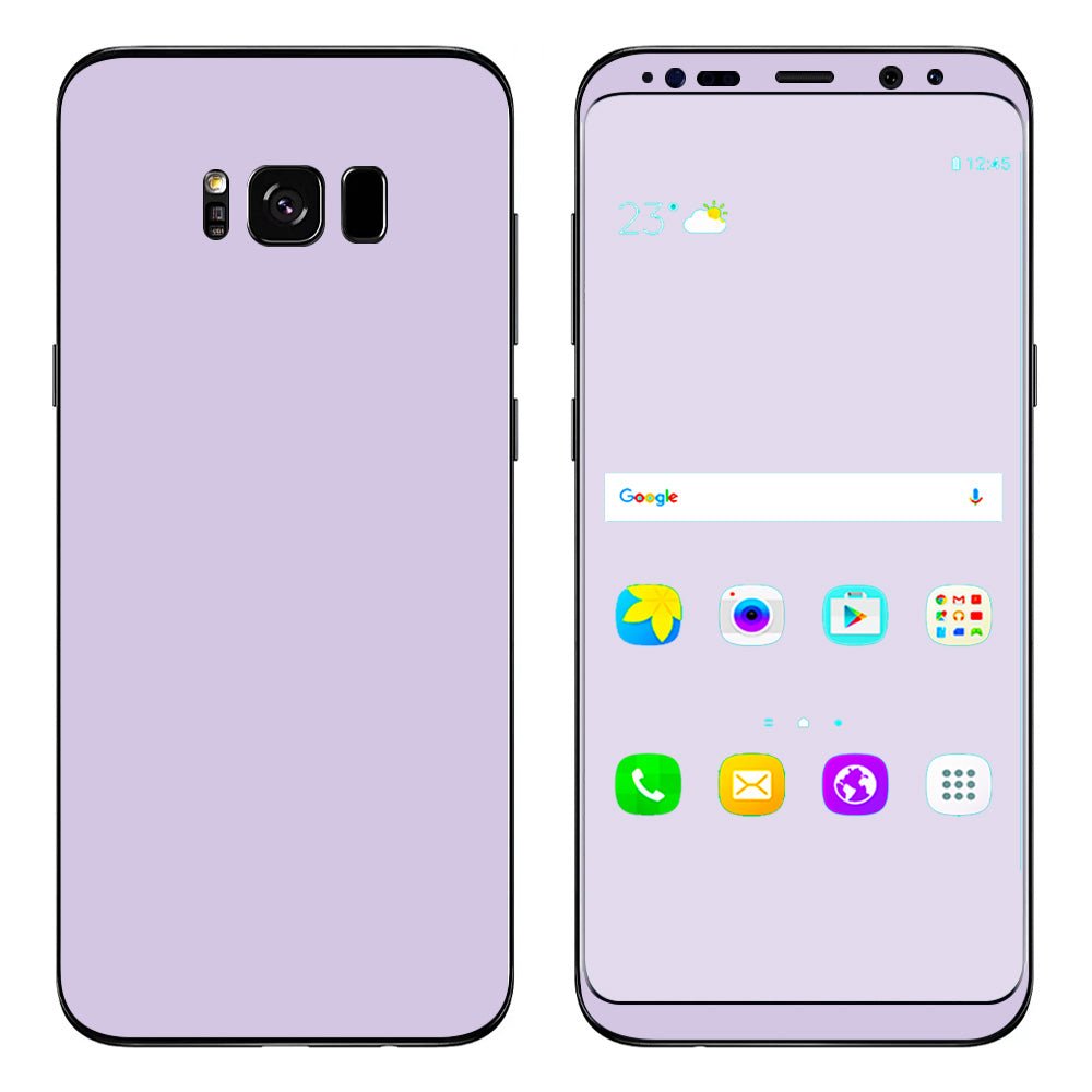  Solid Lilac, Light Purple  Samsung Galaxy S8 Plus Skin