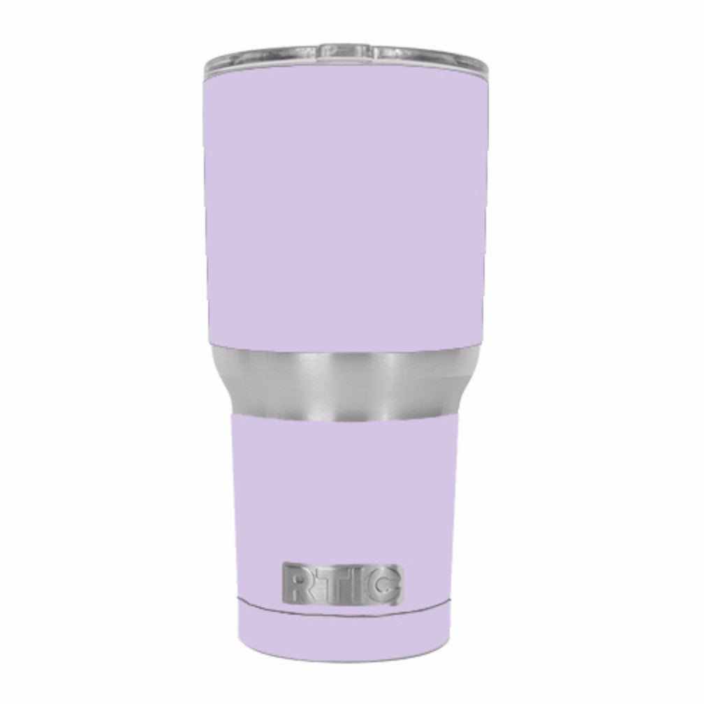  Solid Lilac, Light Purple RTIC 30oz Tumbler Skin