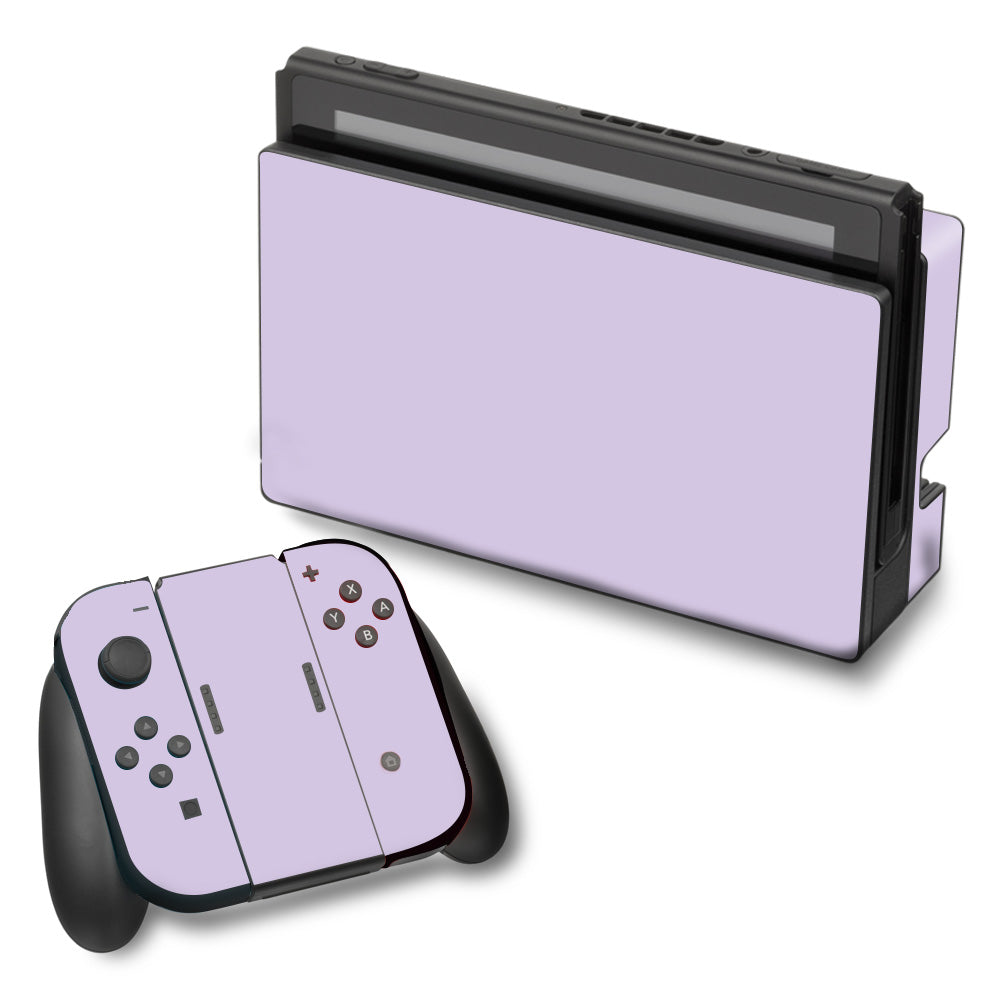  Solid Lilac, Light Purple  Nintendo Switch Skin